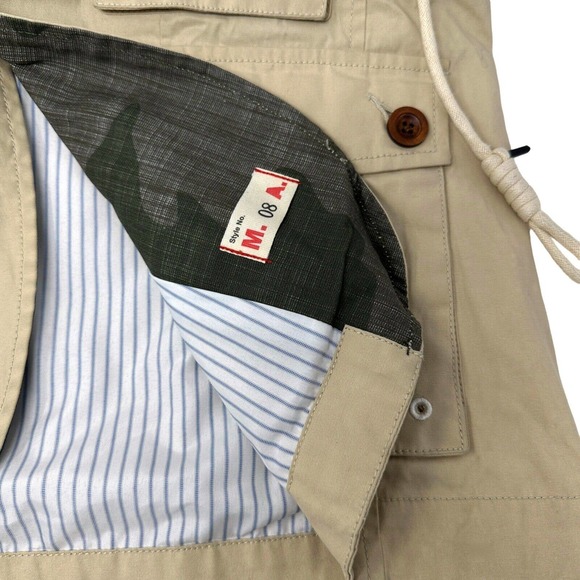 Marshall Artist‎ Waxed Cotton Hooded Jacket Simms Sigal Camo Lined Medium - Picture 11 of 16